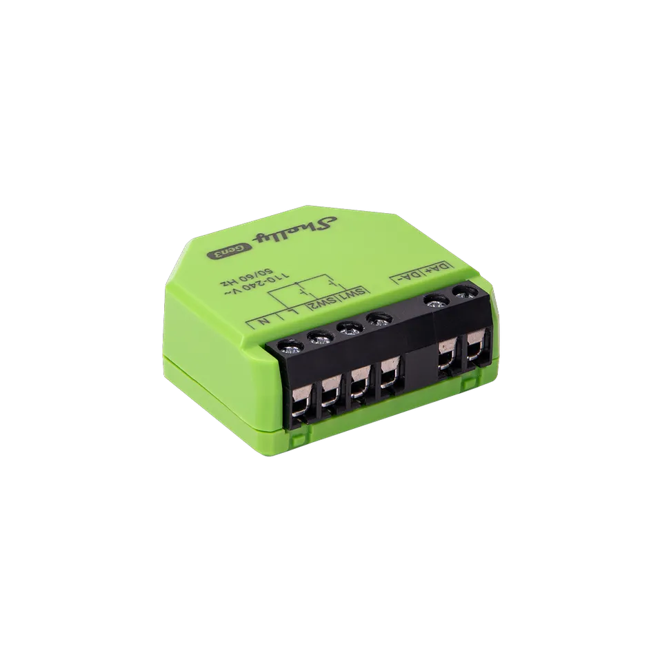 Shelly Gen3 DALI Dimmer variateur lumière DALI contrôle luminosité