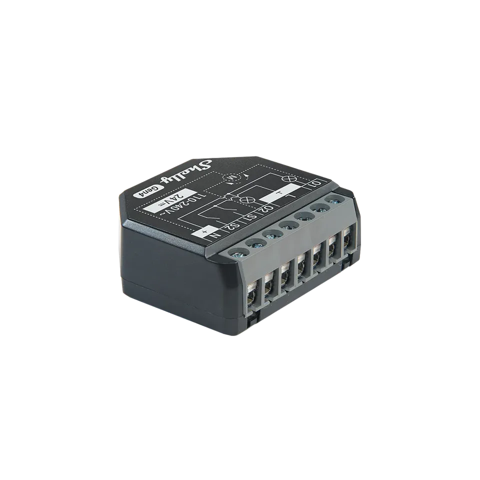 Shelly 2PM Gen4 double relais WiFi mesure puissance simple