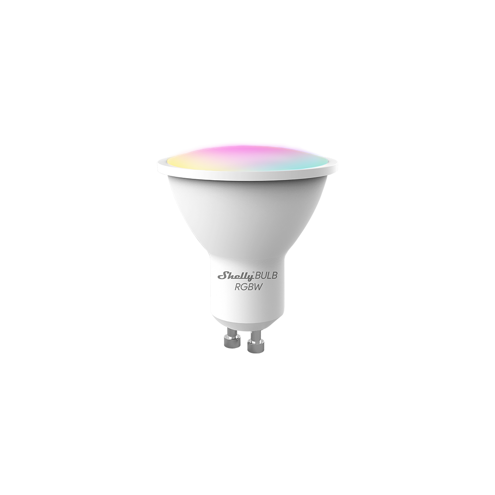Shelly Duo ampoule GU10 RGBW dimmable WiFi