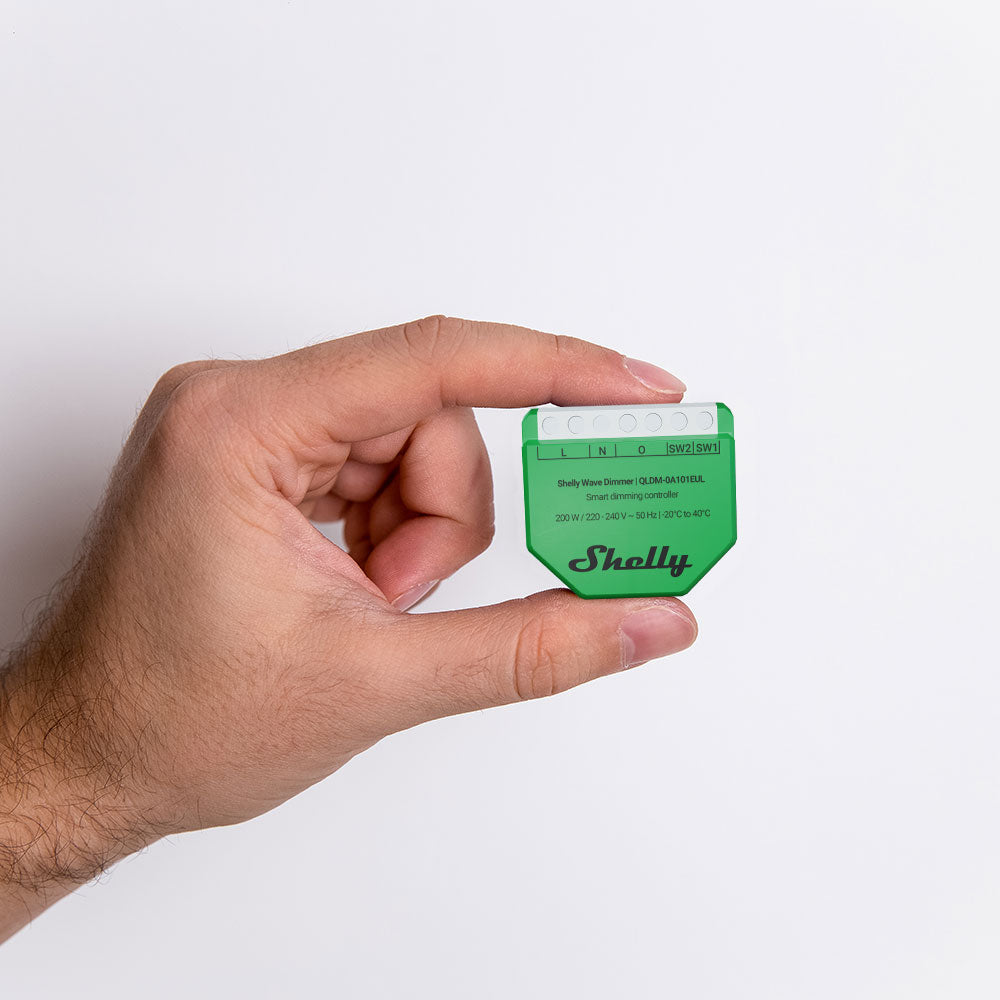 Shelly Wave Dimmer EU LR variateur connecté Z-Wave éclairage