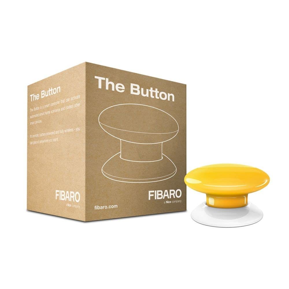 Fibaro The Button télécommande sans fil Blanc Z-Wave Plus
