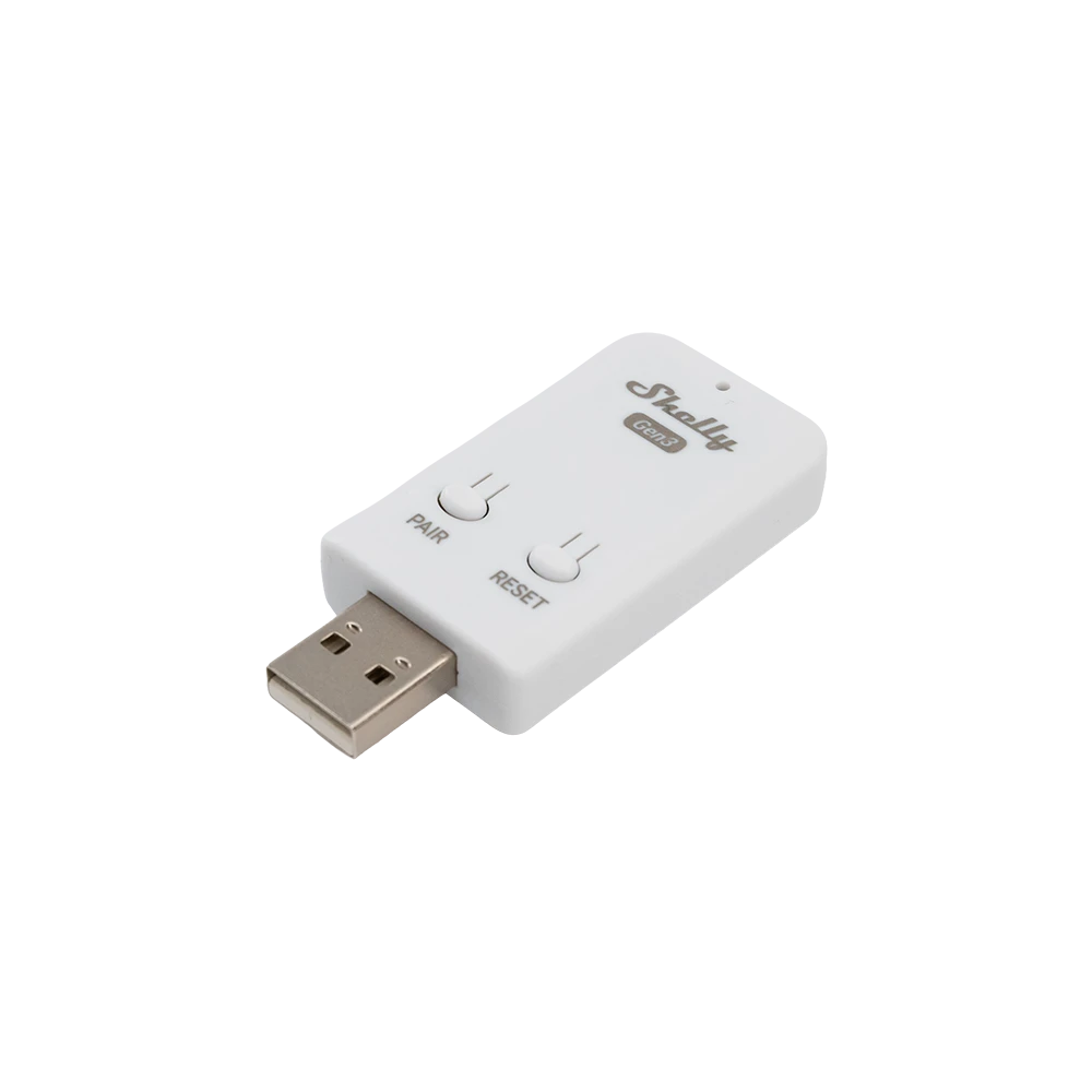 Shelly BLU Gateway Gen3 passerelle Bluetooth Wi-Fi domotique