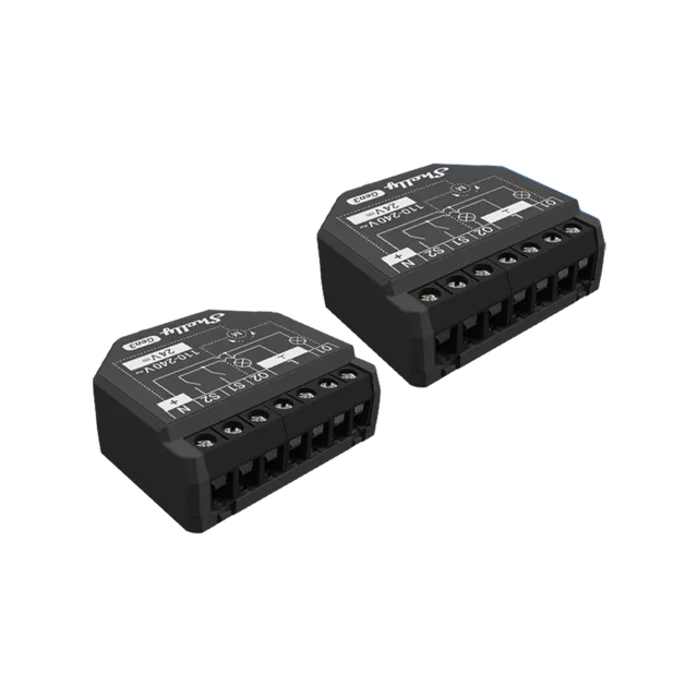 Shelly 2PM Gen3 micromodule WiFi double pack de 2