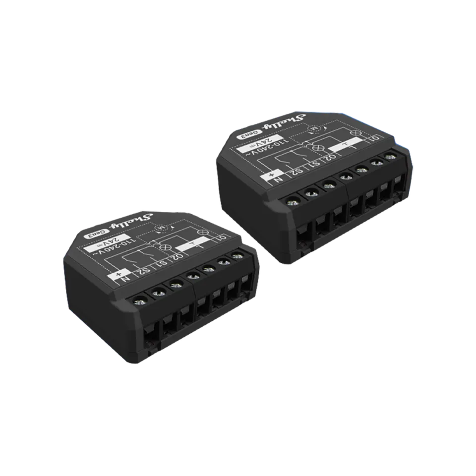 Shelly 2PM Gen3 micromodule WiFi double pack de 2