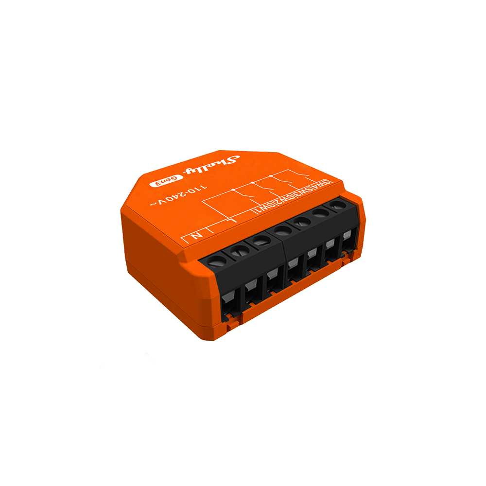 Shelly i4 Gen3 module Wi-Fi 4 entrées scènes