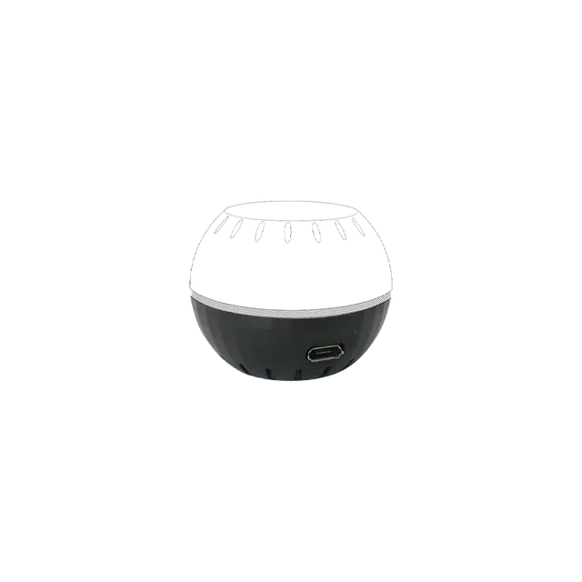 Shelly alimentation USB pour H&T noire