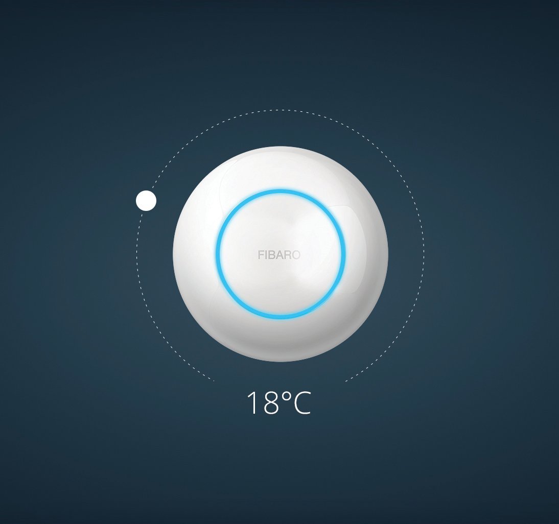 Fibaro Heat Controller tête thermostatique Z-Wave + sonde