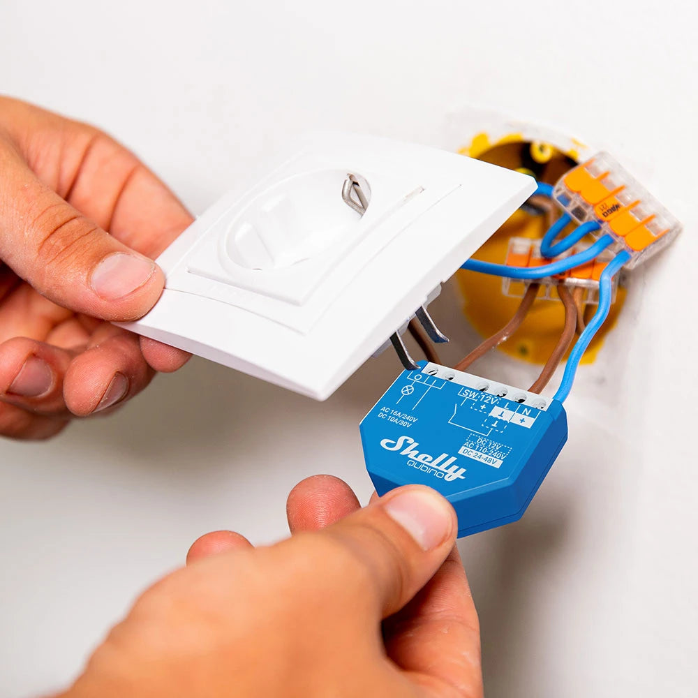 Shelly Wave 1 EU LR micromodule interrupteur Z-Wave 1 canal