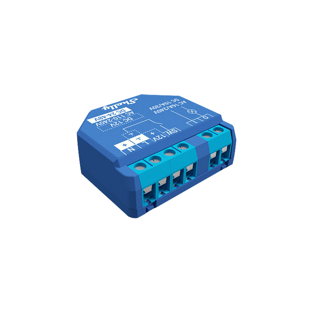 Shelly Plus 1 Relais connecté WiFi 16A Pack simple