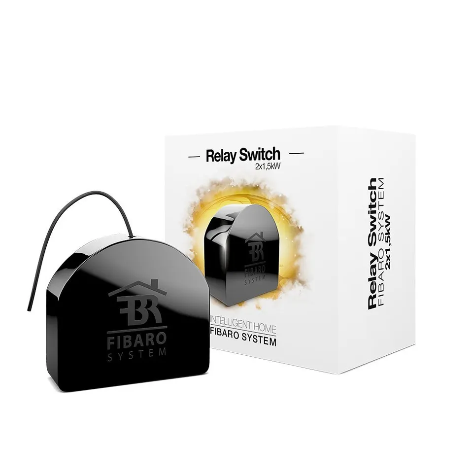 Fibaro Éclairage FGS-222 module relais connecté 2 canaux