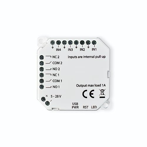frient Module E/S Zigbee 3.0 contrôle filaire 4 entrées