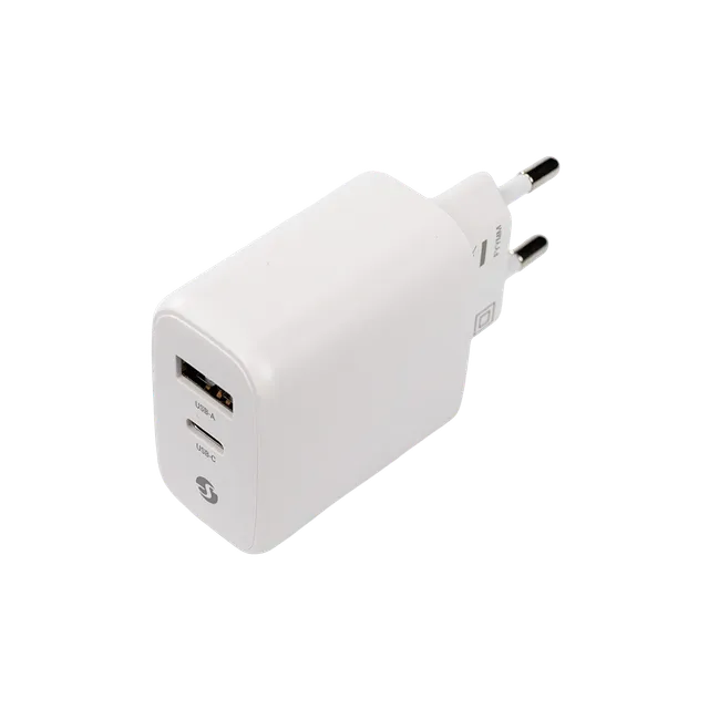Shelly GaN Charger 65W chargeur rapide USB Blanc prise EU