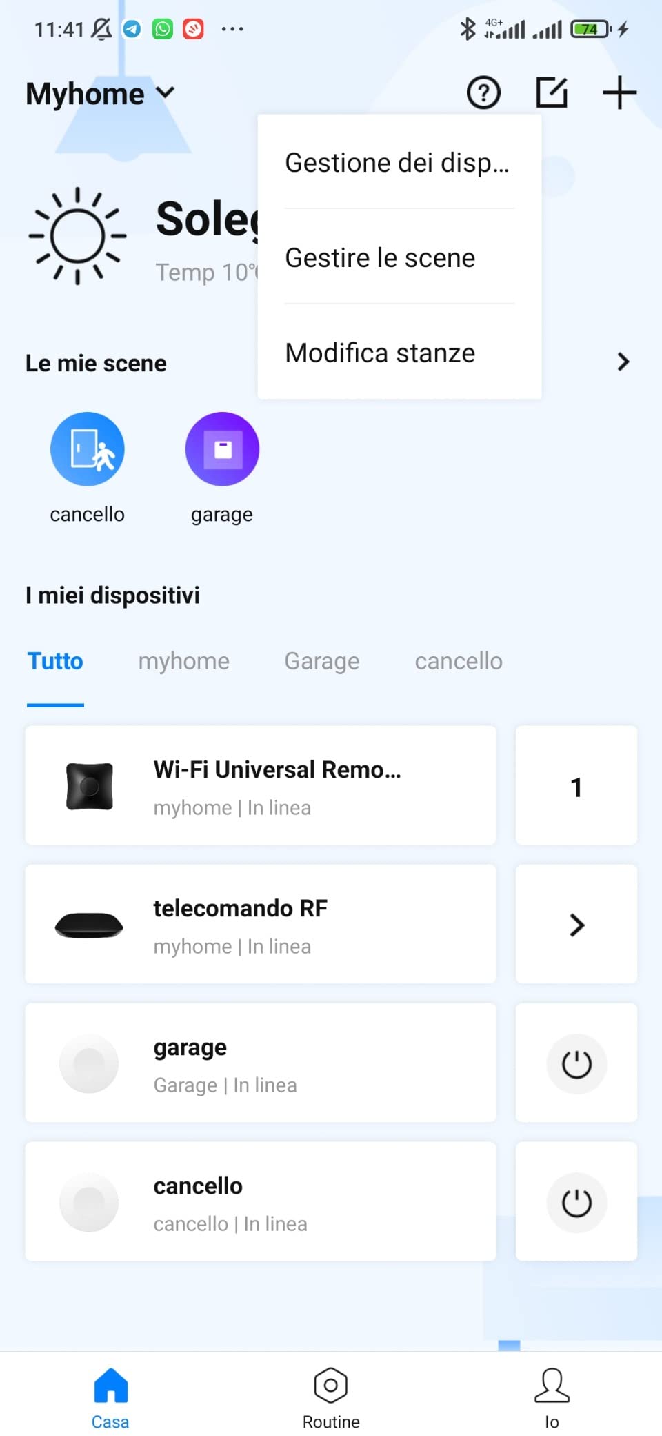 BroadLink RM4 Pro télécommande universelle IR RF avec capteur