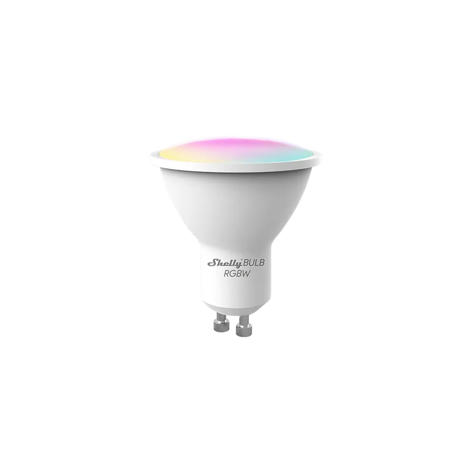 Shelly Duo ampoule GU10 RGBW dimmable WiFi