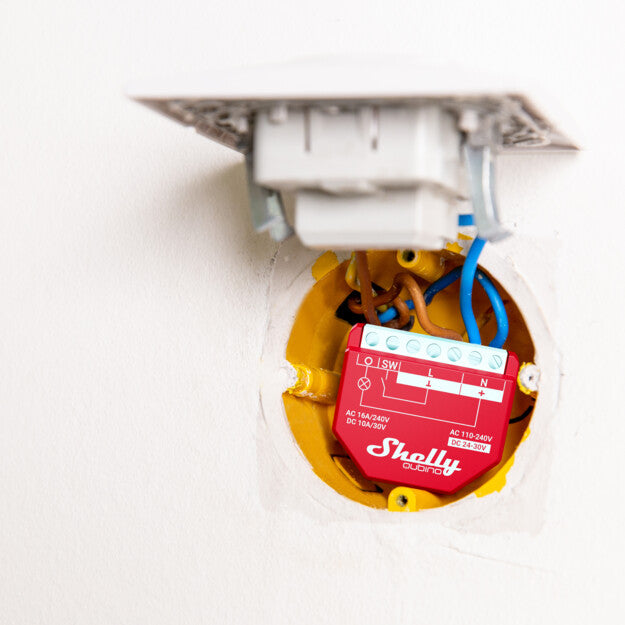 Shelly Wave 1PM interrupteur Z-Wave 16A mesure