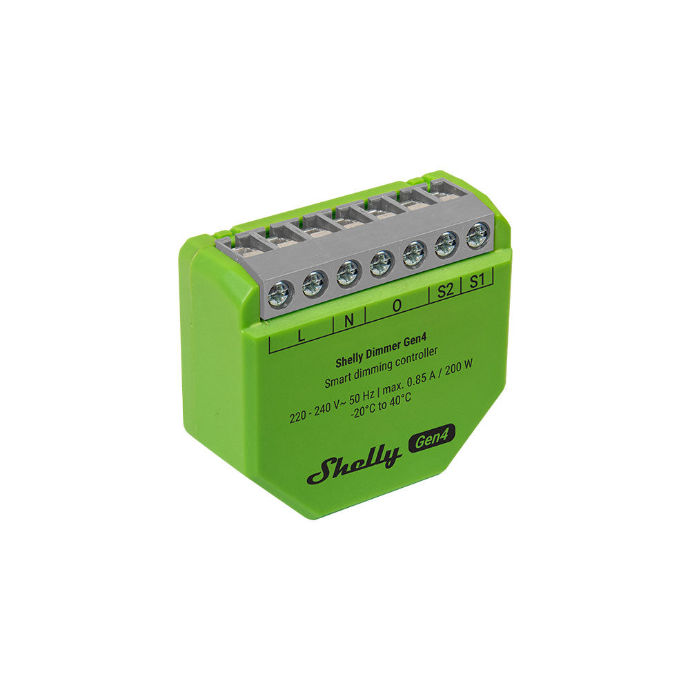 Shelly Dimmer Gen4 variateur lumière WiFi Zigbee Matter