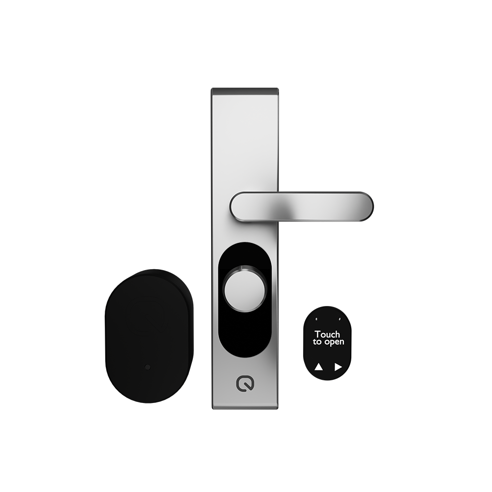Loqed Touch serrure connectée noire Bluetooth WiFi code
