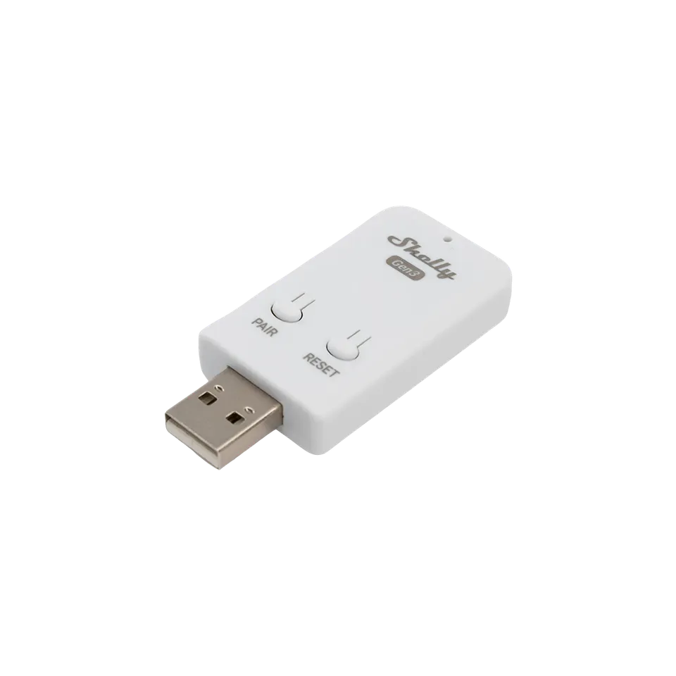 Shelly BLU Gateway Gen3 passerelle Bluetooth Wi-Fi domotique