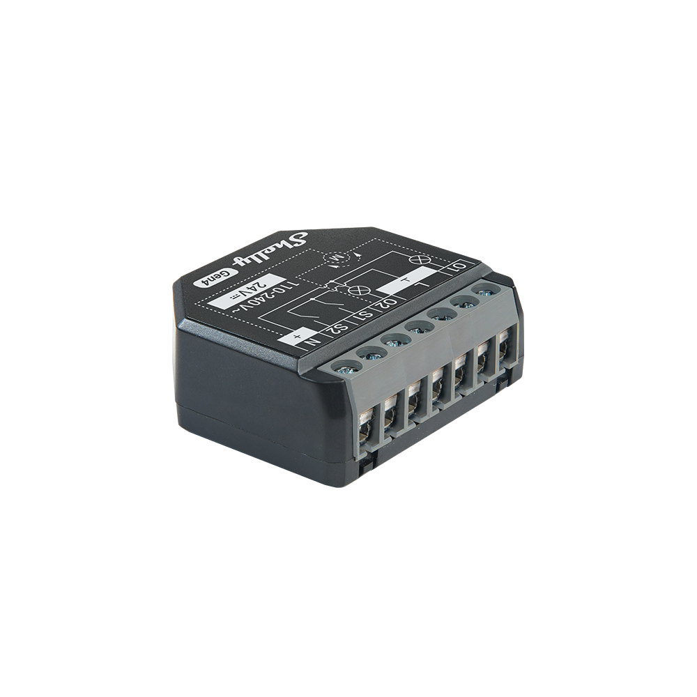 Shelly 2PM Gen4 double relais WiFi mesure puissance simple