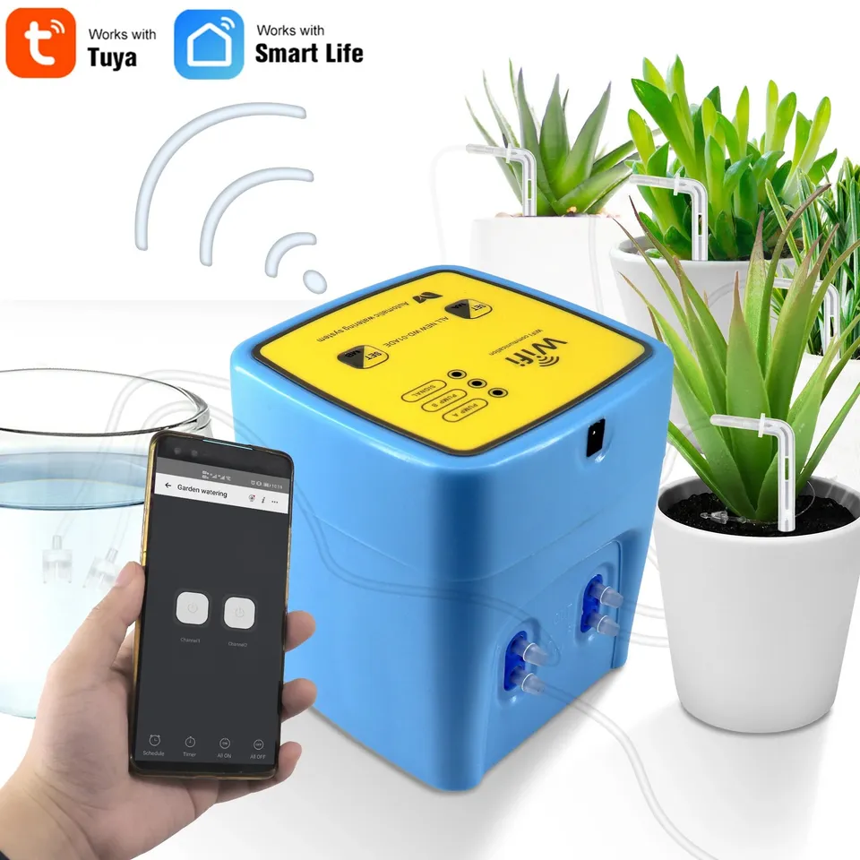 Mumubiz Tuya Smart Home kit arrosage automatique double pompe