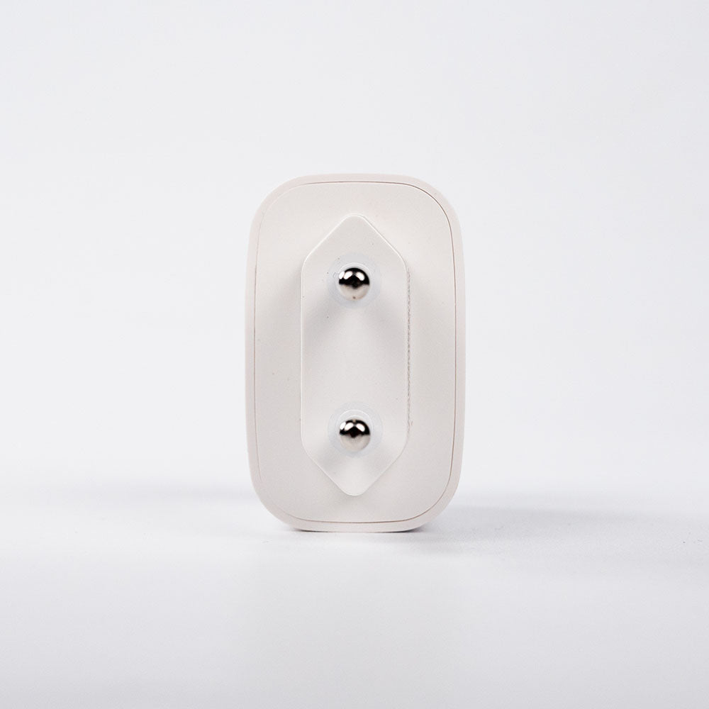 Shelly GaN Charger 65W chargeur rapide USB Blanc prise EU