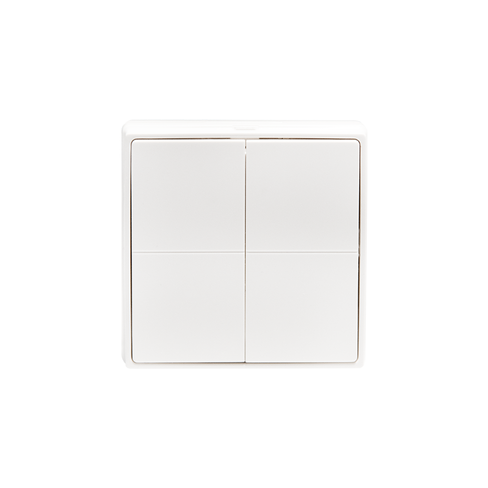 Shelly BLU Wall Switch 4 interrupteur mural 4 touches Zigbee