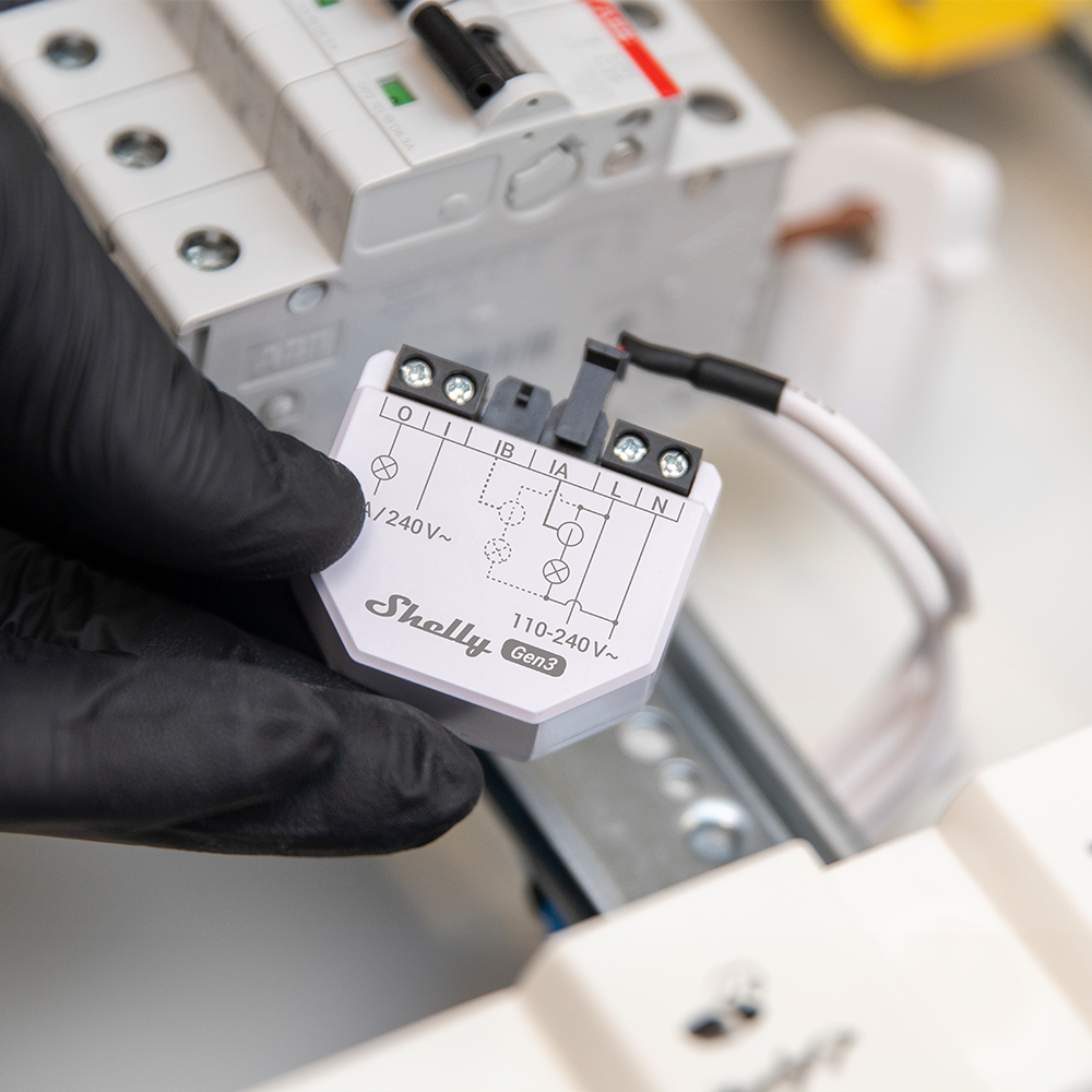 Shelly EM Gen3 compteur d’énergie pince 50A