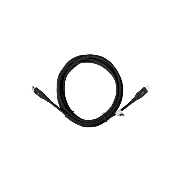 Shelly Plus câble USB-C 100W noir 3m charge rapide
