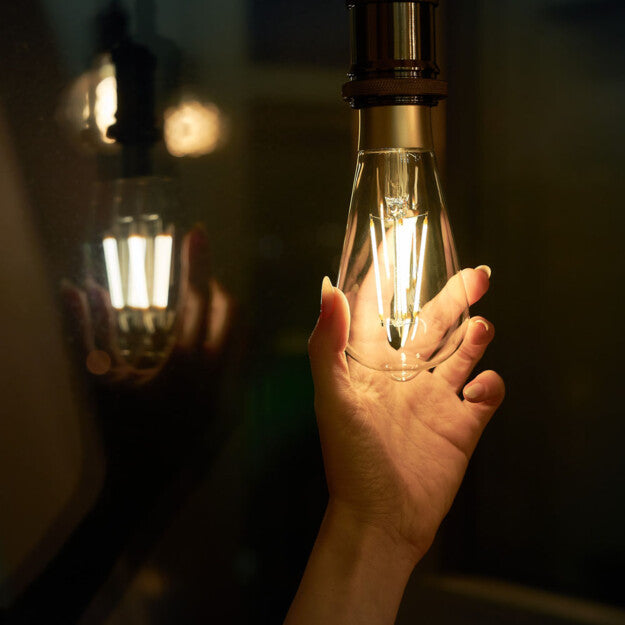 Shelly Vintage ST64 Ampoule WiFi filament dimmable E27