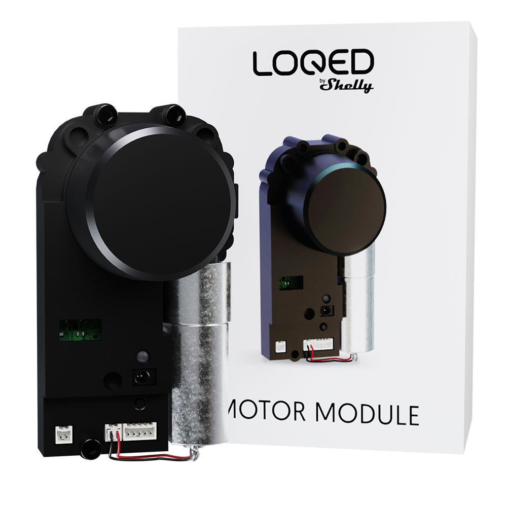 LOQED Motor Module noir commande de serrure Shelly