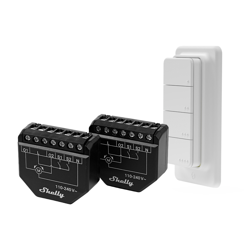 Shelly Shutter module volet Pack simple stores