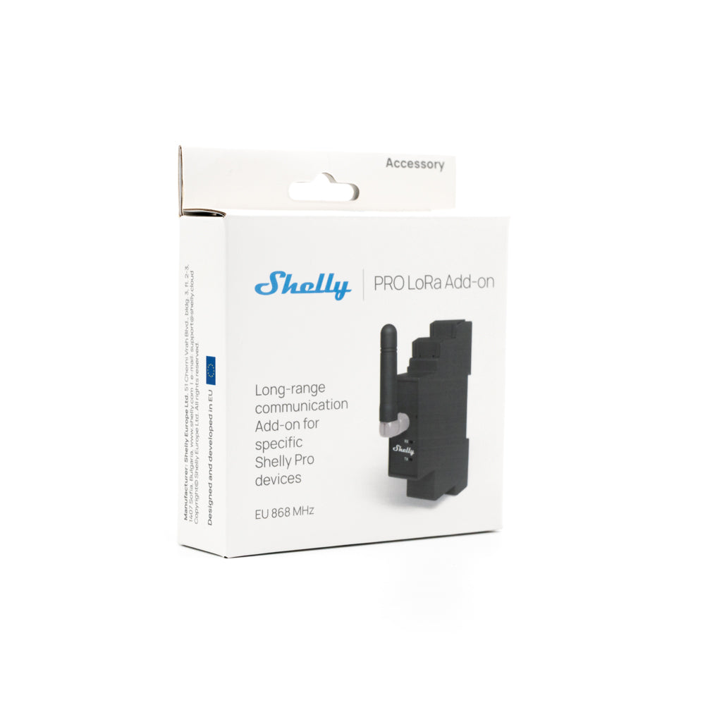 Shelly Pro LoRa Add-on extension LoRa pack simple
