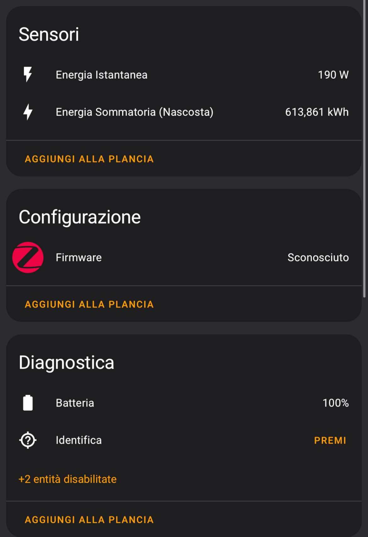 frient Interface Compteur Électrique 2 LED suivi Zigbee