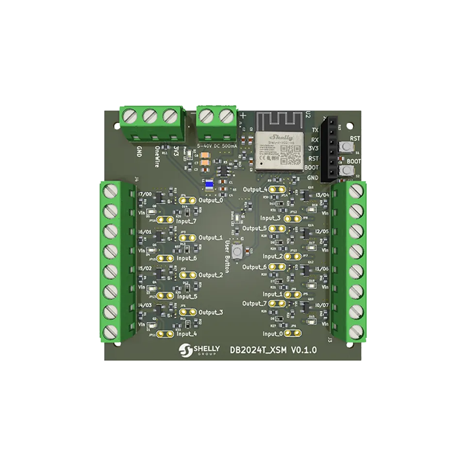 Shelly X SM carte de développement WiFi Bluetooth modèle T