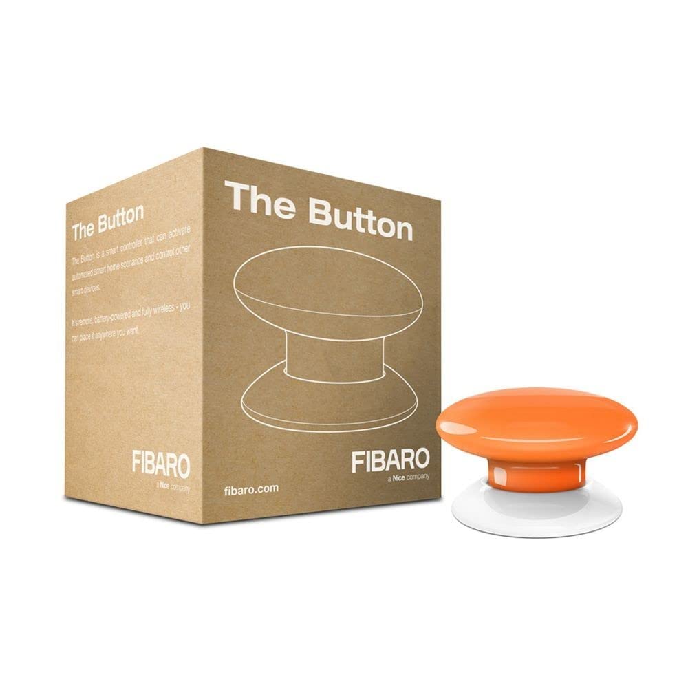 Fibaro The Button télécommande sans fil Blanc Z-Wave Plus
