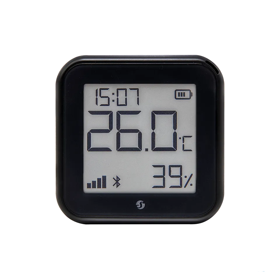 Shelly H&T Gen3 capteur température humidité noir Wi-Fi