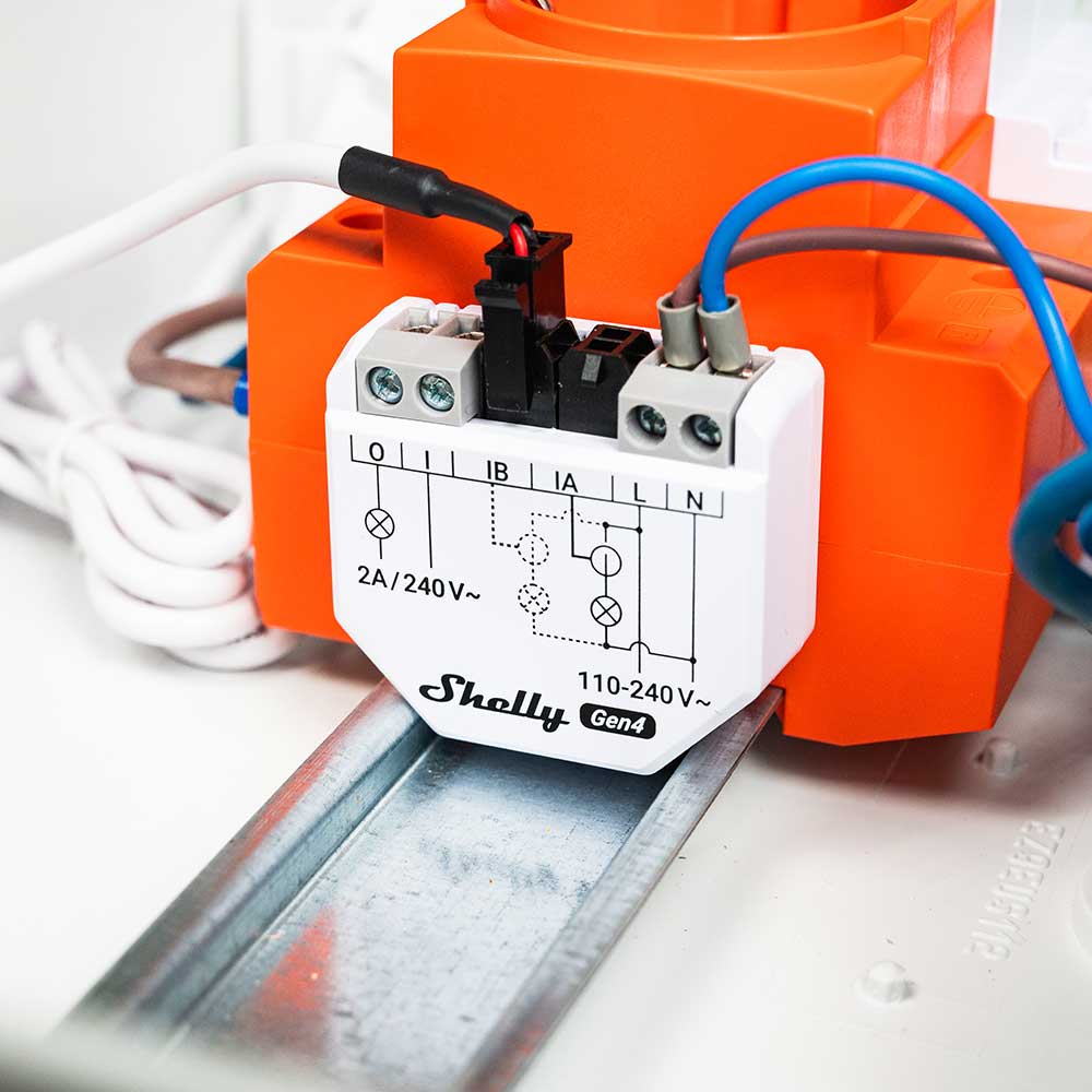 Shelly EM Gen4 compteur énergie WiFi Zigbee Matter