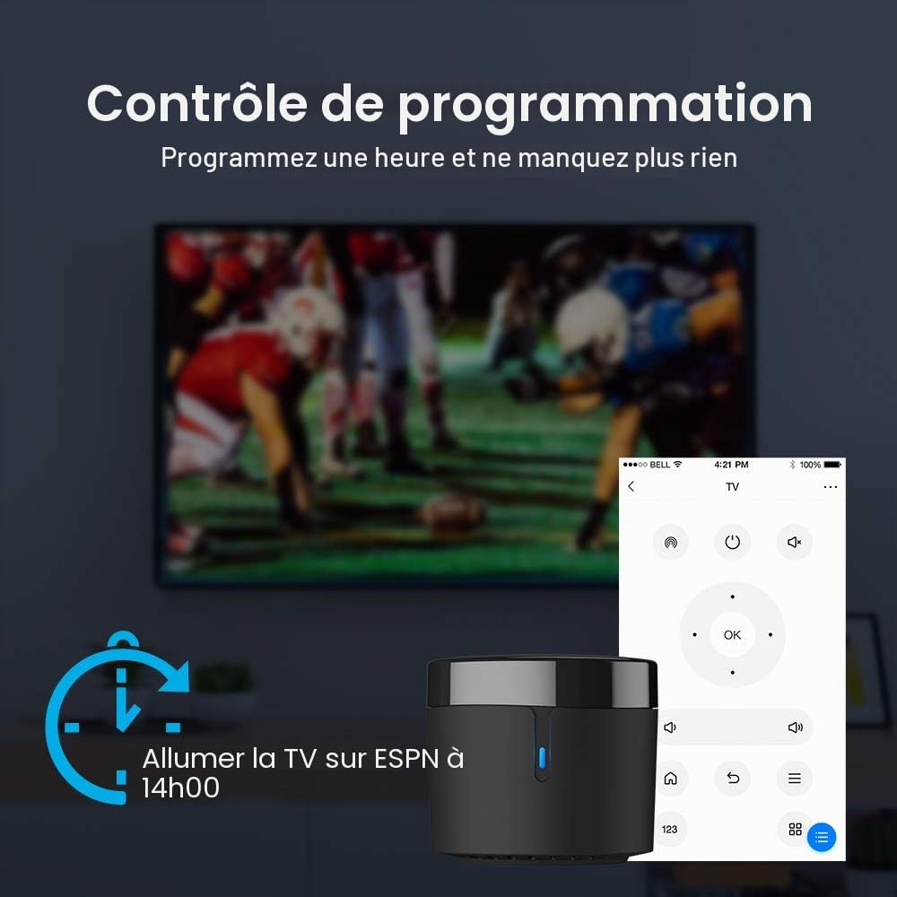 BroadLink RM4 Mini télécommande universelle infrarouge