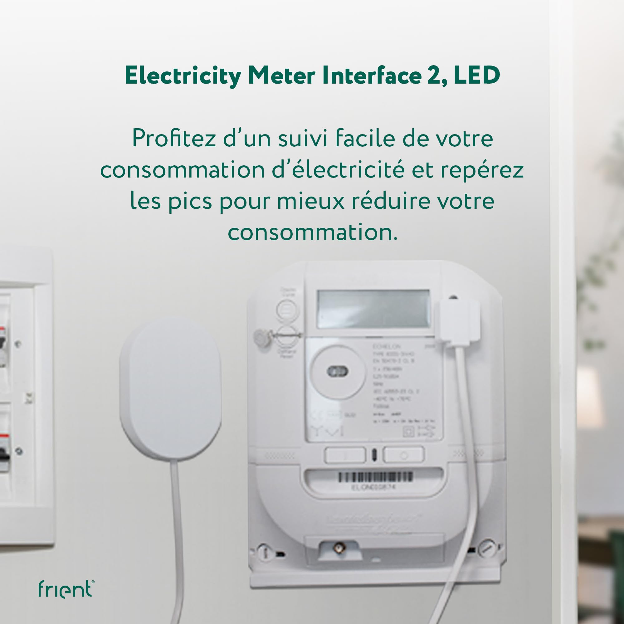 frient Interface Compteur Électrique 2 LED suivi Zigbee