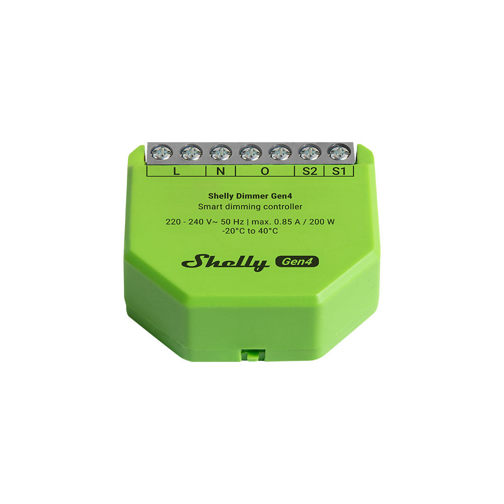 Shelly Dimmer Gen4 variateur lumière WiFi Zigbee Matter