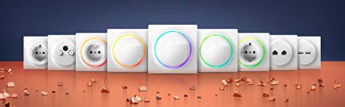 FIBARO Walli Switch interrupteur double blanc Z-Wave