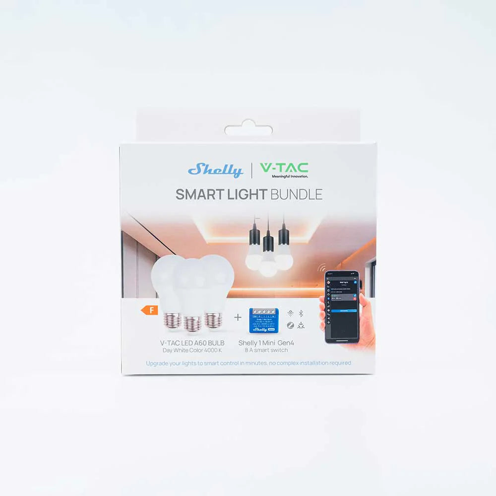 Shelly 1 Mini Gen4 Micromodule WiFi Matter + V-TAC