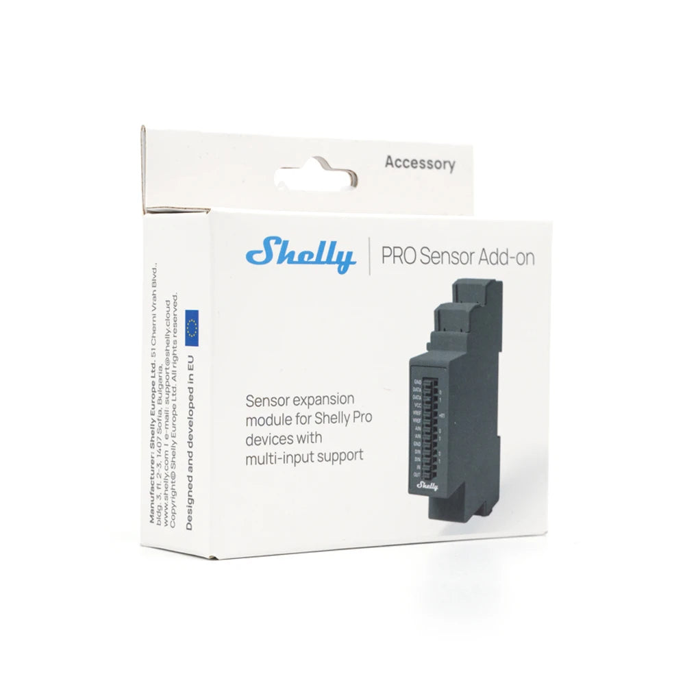 Shelly Pro Sensor Add-on module extension