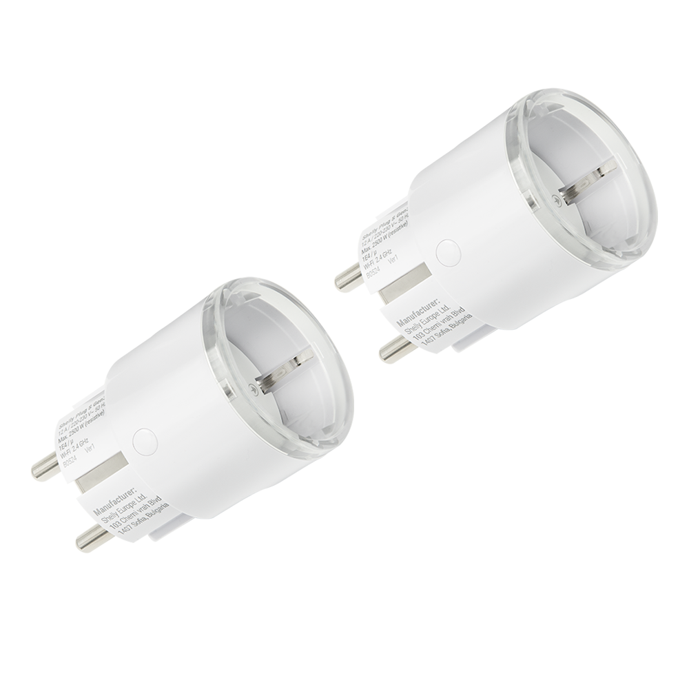 Shelly Plug S Gen3 Prise connectée Blanc Pack simple