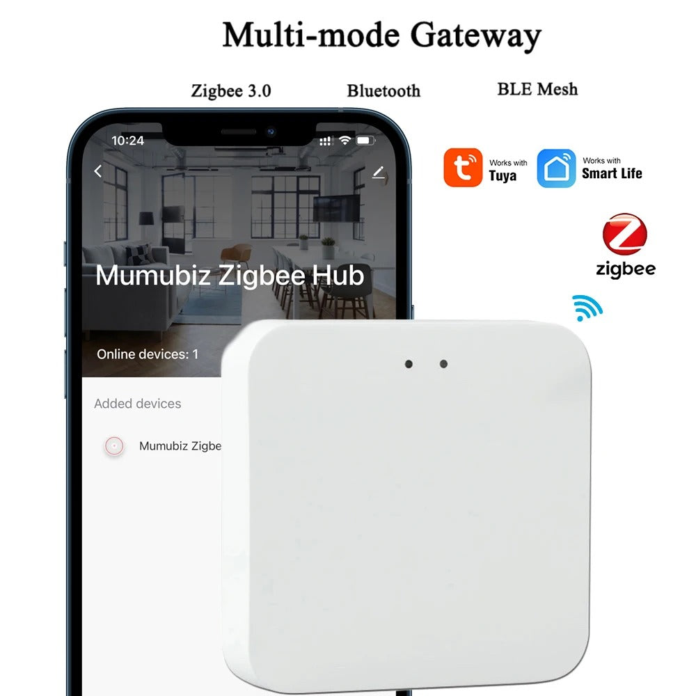 Mumubiz Zigbee Protocol gateway multimode Zigbee Bluetooth