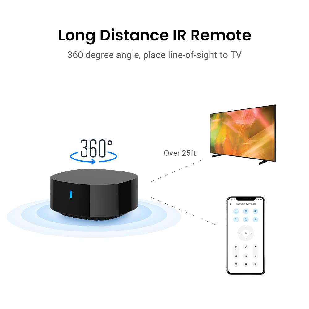 Broadlink RM4 TV Mate télécommande universelle IR WiFi