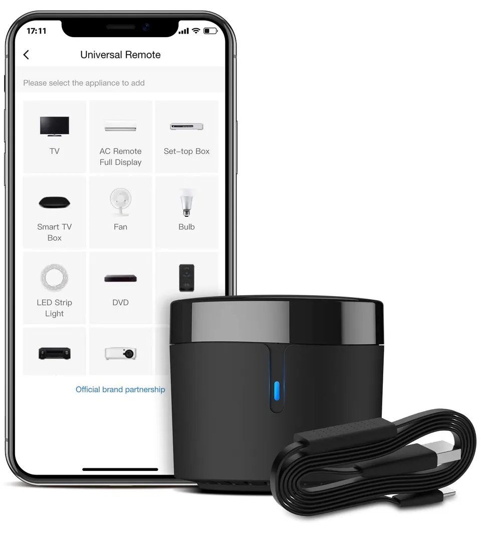 BroadLink RM4 Minis télécommande universelle IR avec capteur