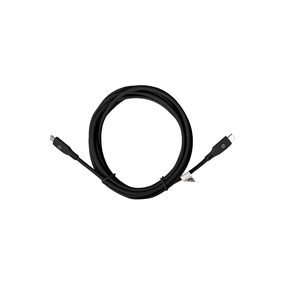 Shelly Plus câble USB-C 100W noir 3m charge rapide