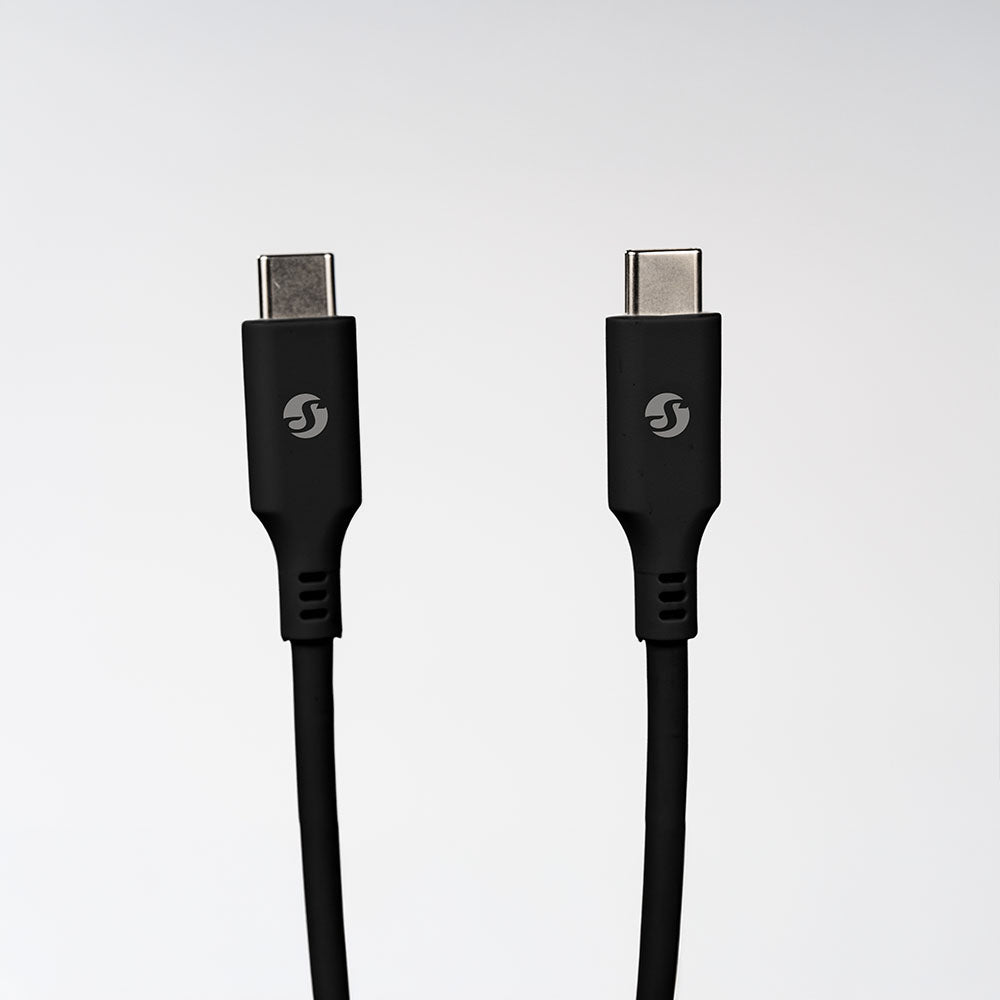 Câble USB-C vers USB-C 100W noir 5m Shelly