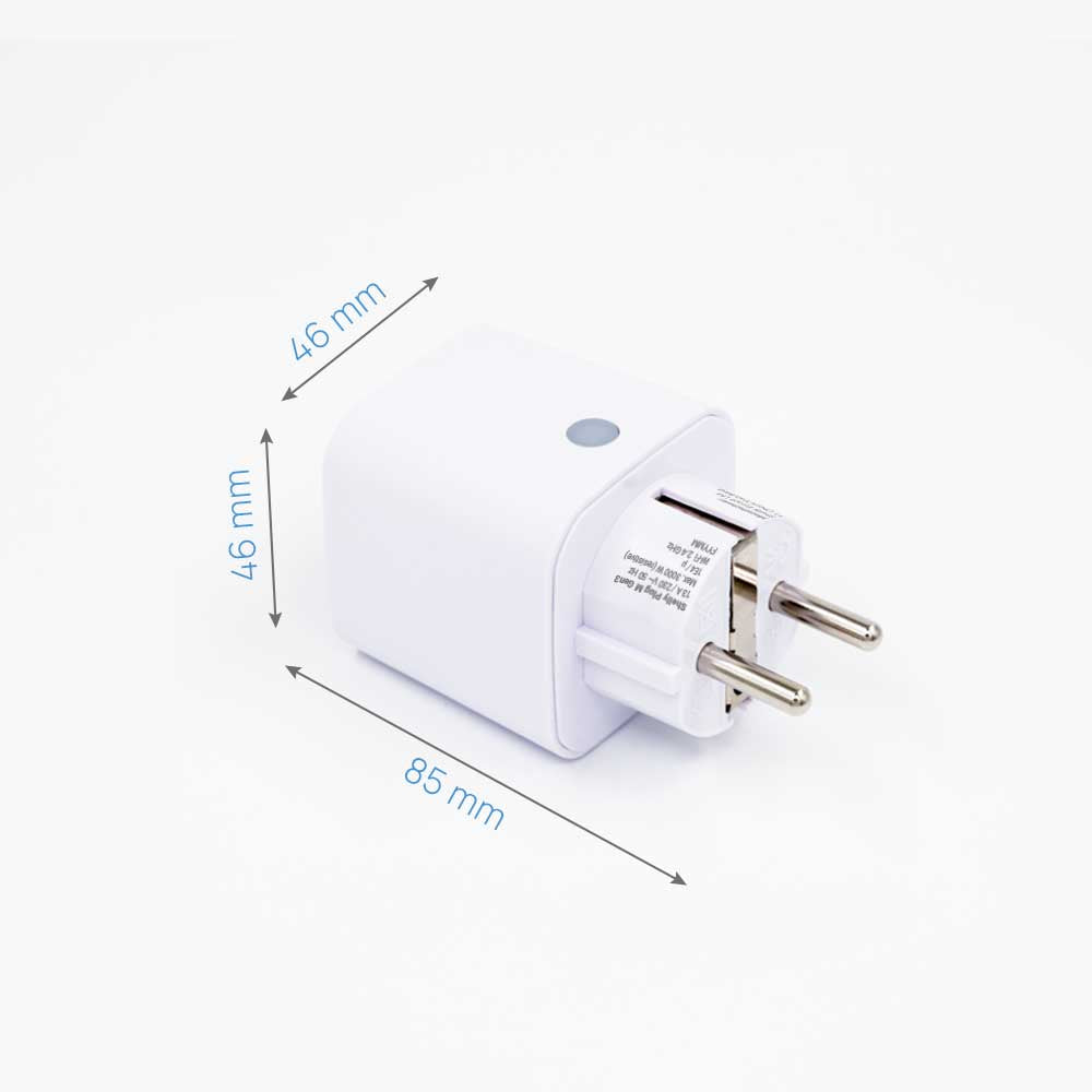 Shelly Plug M Gen3 prise connectée blanc lot de 4 suivi conso